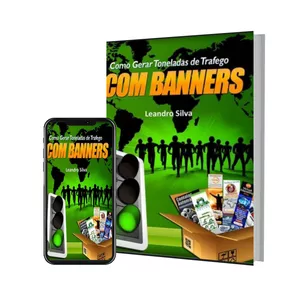 Imagem de capa para o Ebook Como gerar toneladas de tráfego com banners 