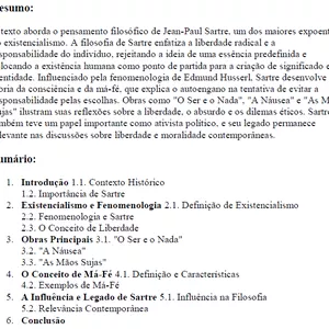 Imagem de capa para o Ebook Jean-Paul Sartre: O Existencialismo e a Liberdade