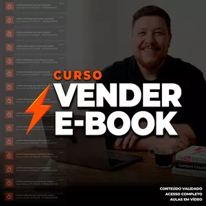 Imagem de capa para o Curso online CURSO VENDER EBOOK