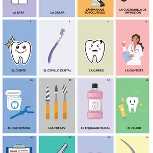 Imagen de portada para Ebook Lotería temática Odontología