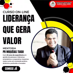 Imagem de LIDERANÇA QUE GERA VALOR criado por Miqueias Tiago Empreendimentos Digitais (Loja do Canal e Sidme) na hotmart