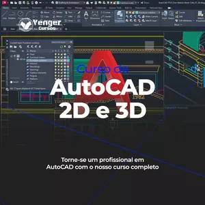 Imagem do curso Curso de AutoCAD 2D e 3D