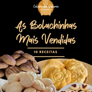 Imagem de capa para o Ebook As Bolachinhas Mais Vendidas (10 Receitas)