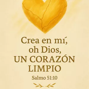 Imagen de portada para Ebook Crea en mi Oh Dios, un corazón Limpio