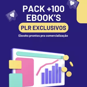 Imagem de capa para o Ebook Pack +100 ebooks 