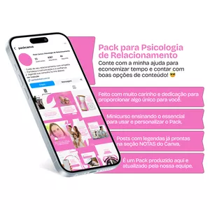 Imagem do curso Pack Canva - Psicologia de Relacionamento