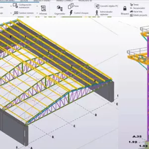 Imagen de portada para Curso online MODELADO 3D DE ESTRUCTURAS METALICAS CON TEKLA STRUCTURES