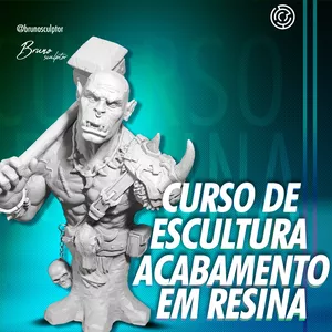 Imagem de capa para o Curso online Curso de Escultura Acabamento em Resina