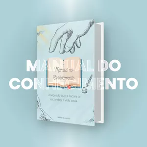 Imagem de capa para o Curso online Manual do Conhecimento - O Que a Escola Não Te Ensina | Aprenda a Estudar.