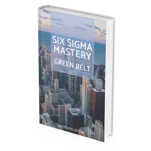 Imagem de capa para o Ebook Lean Six Sigma - Módulo Green Belt Completo   