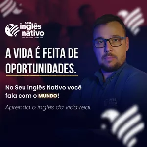 Imagem de capa para o Curso online Seu Inglês Nativo - Online