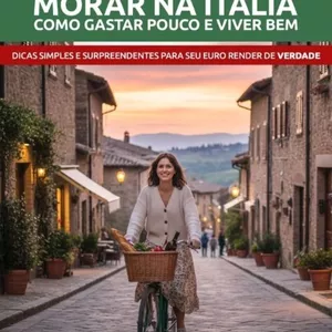 Imagem de capa para o Ebook Morar na Itália: Como gastar pouco e viver bem