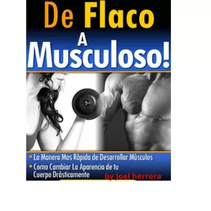 Imagen de portada para Ebook De Flaco a Musculoso 