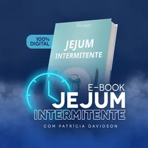 Imagem de capa para o Ebook E-book Jejum Intermitente