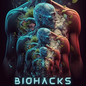 Imagem de capa para o Ebook Biohacks Estratégias Técnicas e Práticas