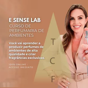 Imagem de capa para o Curso online E Sense Lab - Curso de Perfumaria de Ambiente