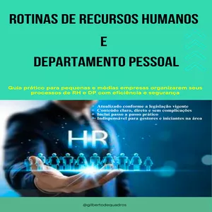 Imagem de capa para o Curso online Rotinas de Recursos Humanos e Departamento Pessoal para Pequenas e Médias Empresas