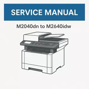 Cover image for Ebook SERVICE MANUAL - M2040dn a M2640idw Kyocera