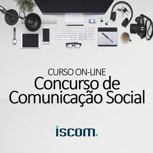 Imagem do curso Curso on-line Concurso de Comunicação Social