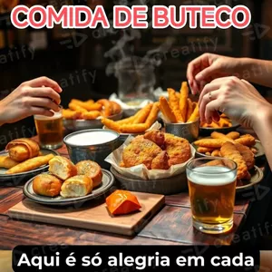 Imagem de capa para o Ebook COMIDA DE BUTECO 
