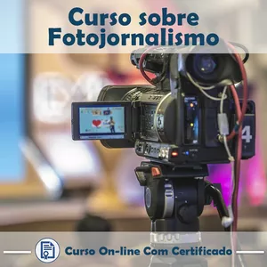 Imagem do curso Curso online de como funciona Fotojornalismo