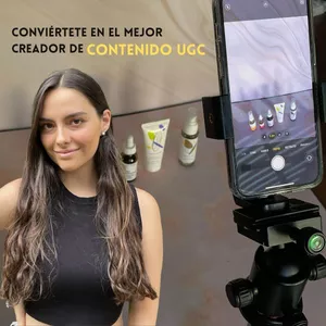 Imagen de portada para Curso online Conviértete en el mejor creador de contenido UGC
