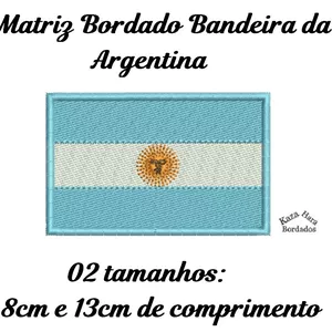 Imagem de capa para o Curso online Matriz Bordado Bandeira Da Argentina-02 Tamanhos