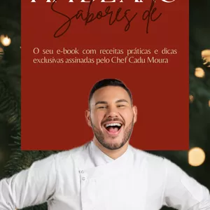 Imagem de capa para o Ebook Sabores de Fim de Ano