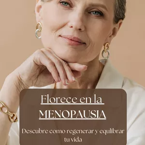 Imagen de portada para Curso online FLORECE EN LA MENOPAUSIA: CONOCE COMO REGENERAR Y EQUILIBRAR TU VIDA