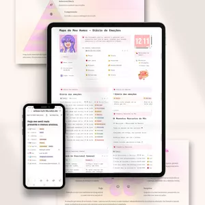 Imagem de capa para o Curso online Mapa do meu Humor: → Autoconhecimento emocional na prática, dia após dia.