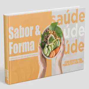 Imagem de capa para o Ebook Sabor &amp; Forma - O Guia Definitivo para Perda de Peso e Bem-Estar