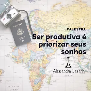 Imagem de capa para o Curso online Palestra Ser produtiva é priorizar seus sonhos