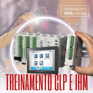 Imagem de capa para o Curso online Programação de CLP e IHM Delta