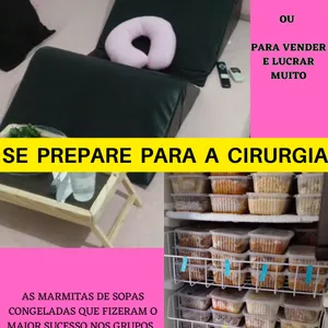 Imagem de capa para o Ebook MARMITAS DE SOPA CONGELADAS PARA PÓS-OPERATÓRIO