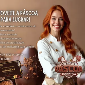 Imagem do curso Pascoa Lucrativa -Aprenda a lucrar com ovos de Pascoa 