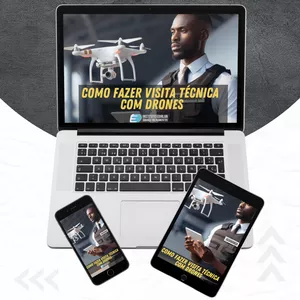 Imagem de capa para o Curso online Como Fazer Visita Técnica Com Drone - Com certificado