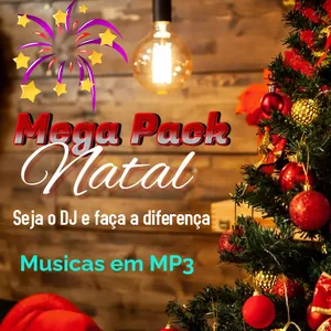 Imagem de capa para o Curso online Mega Pack Musicas Natalinas em MP3 Seja o DJ e Faça Diferença