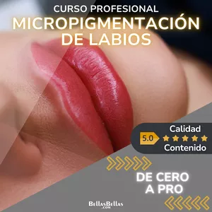 Curso de Micropigmentación de Labios - Bellas Bellas