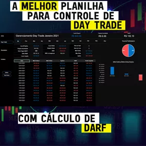 Imagem do curso Planilha Day Trade com Cálculo de DARF