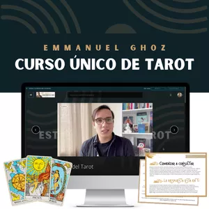 Imagen de portada para Curso online CURSO ÚNICO DE TAROT creado por Emmanuel Ghoz
