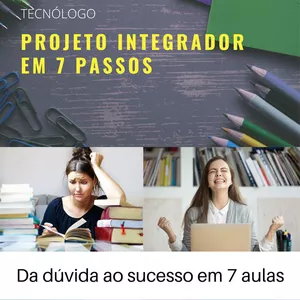 Imagem de capa para o Curso online Fazendo o Pi - Projeto integrador em 7 passos