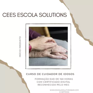 Imagem de capa para o Curso online Cuidador de Idosos