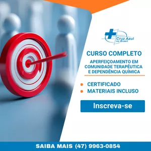 Imagem de capa para o Curso online Curso de Aperfeiçoamento em Comunidade Terapêutica e Dependência Química