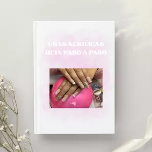 Imagen de portada para Ebook UÑAS ACRILICAS GUIA PASO A PASO 
