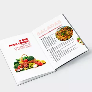 Imagem de capa para o Ebook Receitas Jejum de Daniel