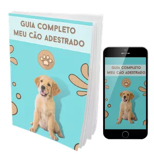 Imagem de capa para o Ebook Guia Meu Cão Adestrado