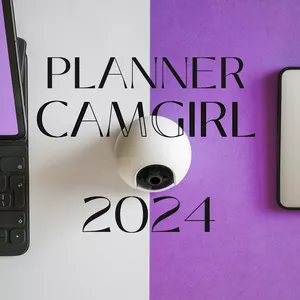 Imagem de capa para o Ebook Planner Camgirl 2024