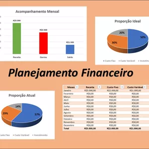Imagem de capa para o Curso online Planilha de Planejamento Financeiro Pessoal