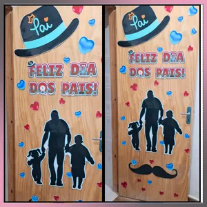 Imagem de capa para o Ebook PAINEL PARA PORTA- DIA DOS PAIS 