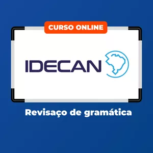 Imagem de capa para o Curso online Revisaço de gramática da Banca IDECAN